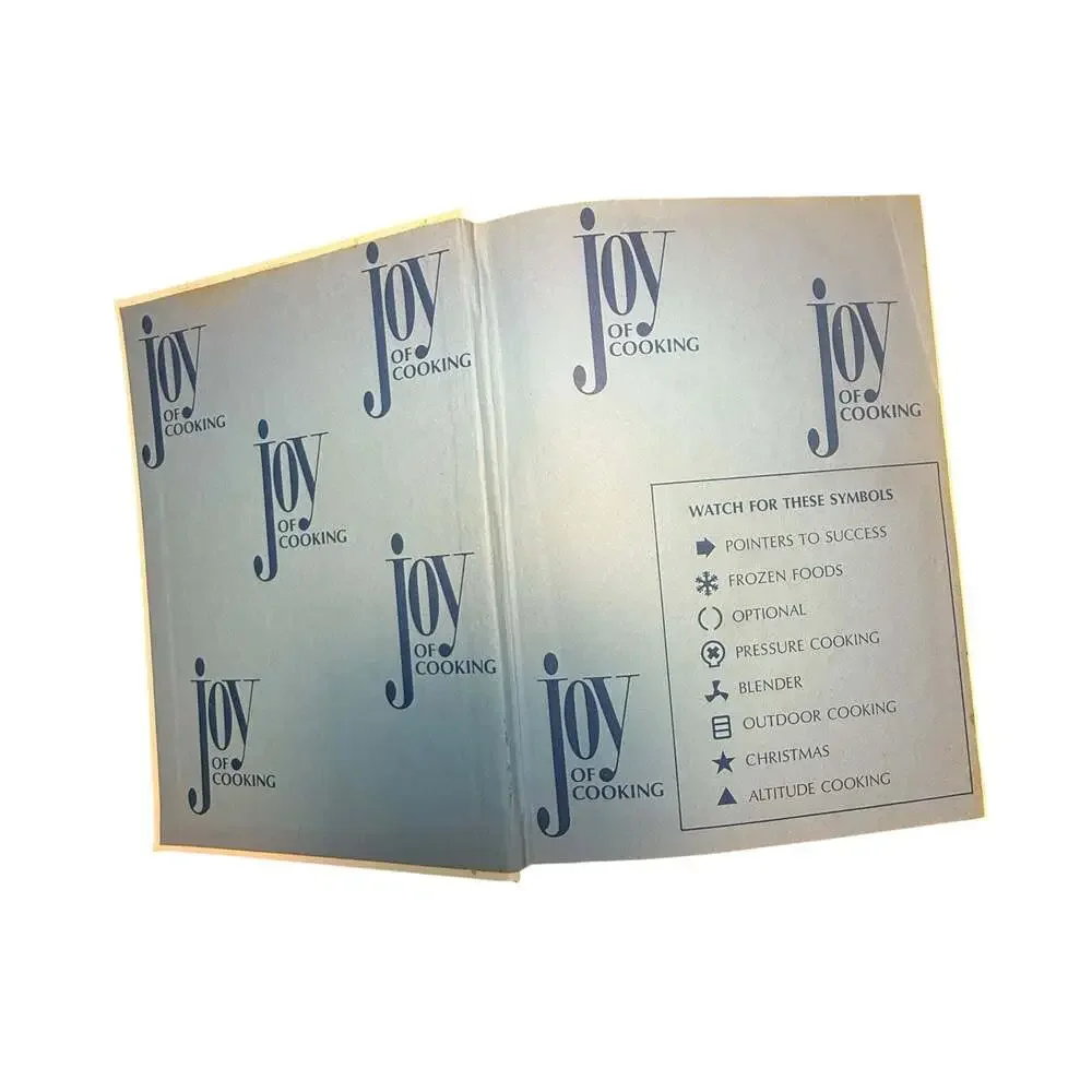 Joy of Cooking by Irma S. Rombauer and Marion Rombauer Becker Hardcover Cookbook